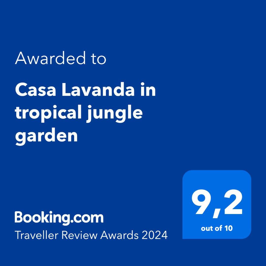 Сasa de vacaciones Casa Lavanda In Tropical Jungle Garden *